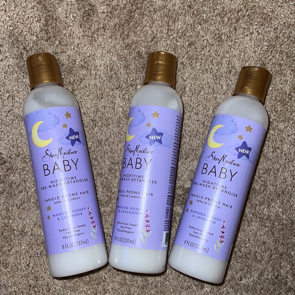 Shea Moisture Baby Nightime Pre-wash Detangler (Manuka Honey & Lavender)